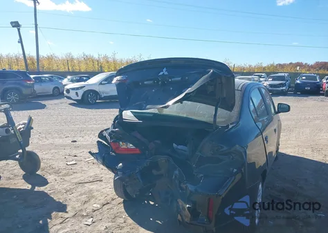 2021 Mitsubishi Mirage G4 Carbonite Edition/Es/Le из США, поврежденный, VIN ML32FUFJXMHF04907